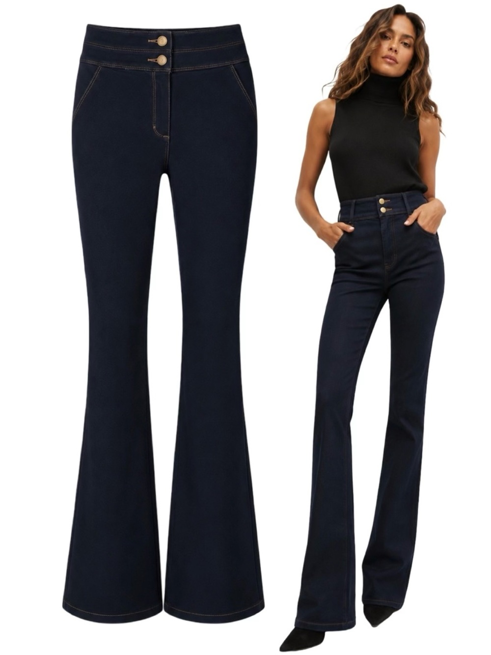 NEW Veronica Beard indigo wash Flared with flare legged jean NWT!